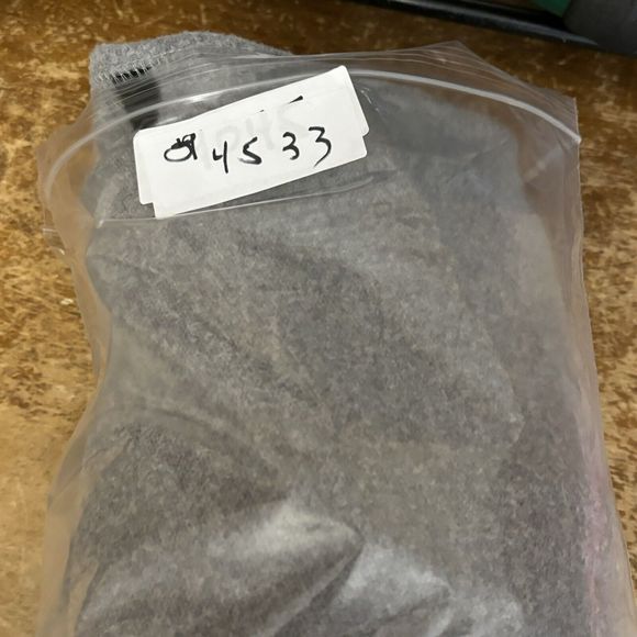 Chaps Sweater Mens Large Gray Black Stripe 1/4 Button Neck Pockets‎ Sweatshirt - Picture 12 of 16